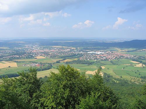 View from Hohenzollern Castle