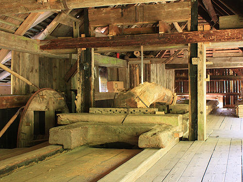 historical sawmill