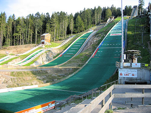 Ski-jump center Adlerschanze