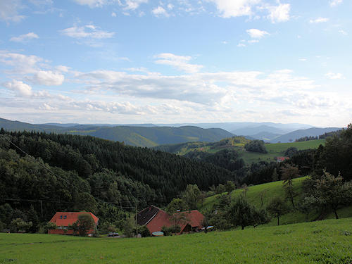 Landscape between Oberwolfach and Schapbach