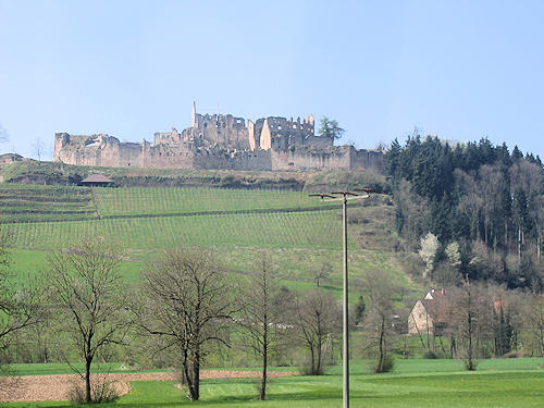 Castle ruin Hochburg