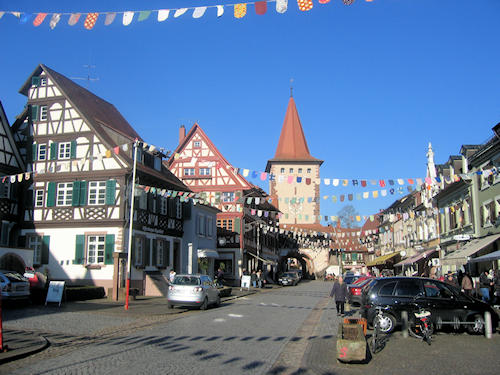 Gengenbach town centre