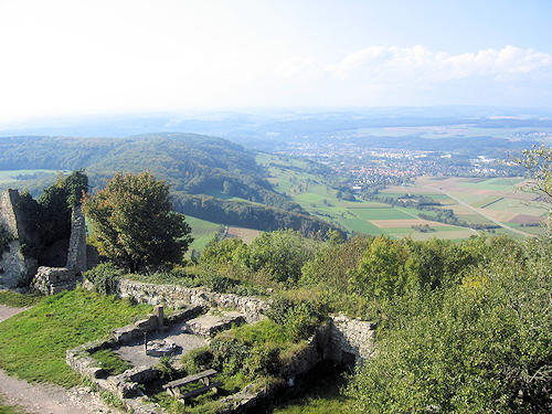 View from Küssaburg