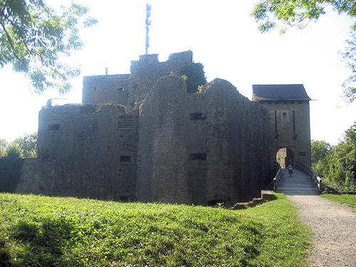 Küssaburg castle ruin
