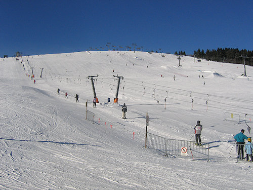 skiing area