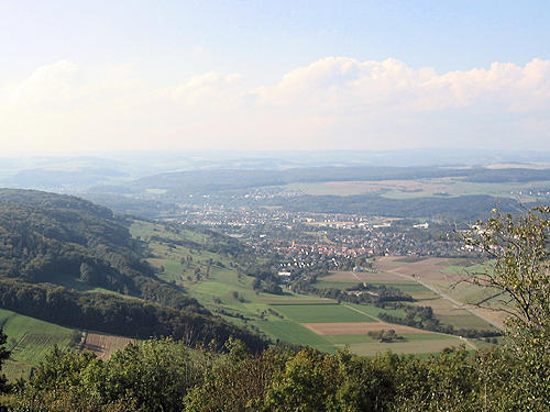 View on Lauchringen