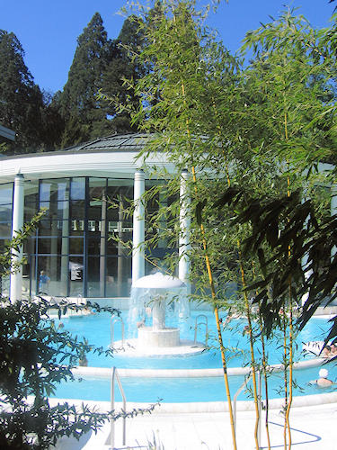The thermal bath Caracalla in Baden-Baden