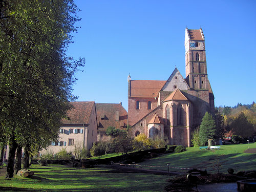Monastery church in Alpirsbach