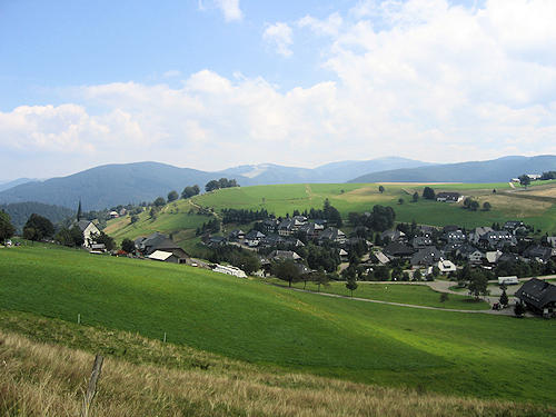 View to Feldberg mountain