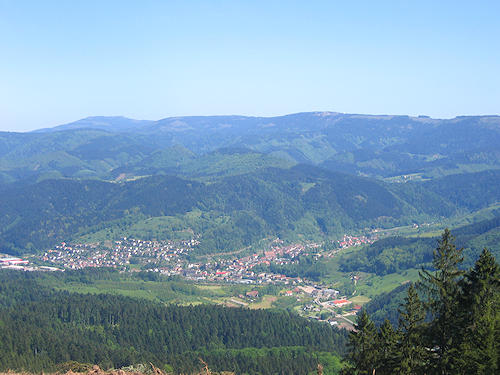 View on Oppenau