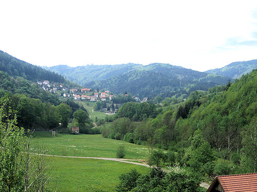 View from Seebach on Ottenhöfen
