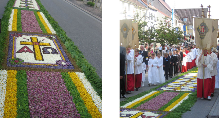 Corpus Christi procession in Hüfingen