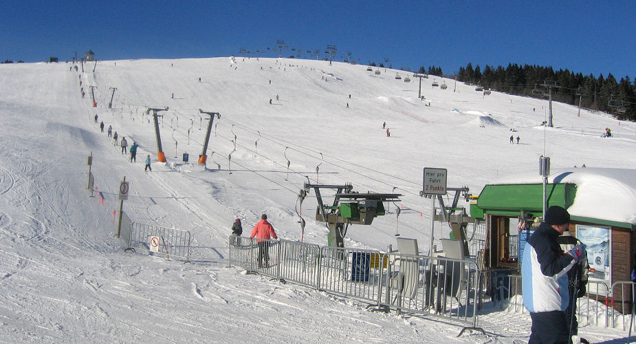 ski lift at the Feldberg mountain