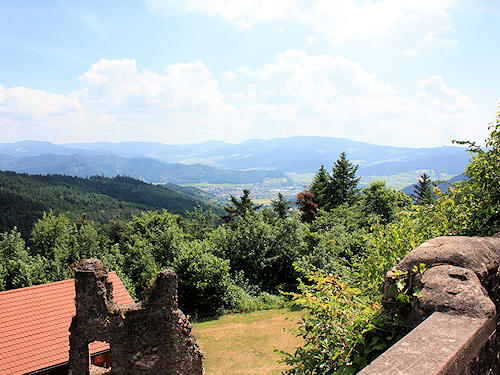 View from Hohengeroldseck