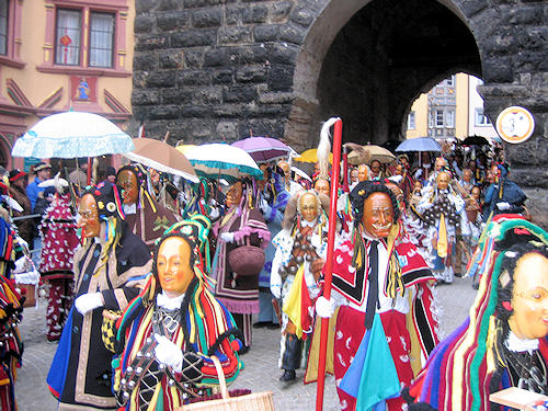 historical carnival procession