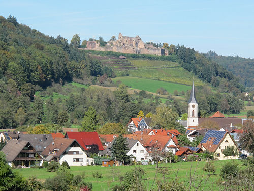 Sexau and Hochburg Castle